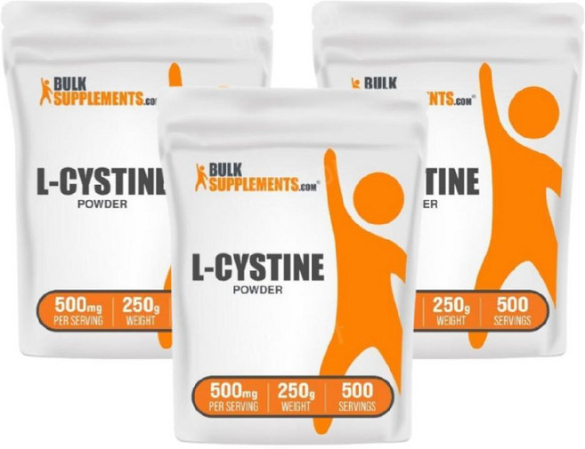 벌크서플라이먼트 L 엘 시스테인 분말 파우더 250g 3개 Cysteine