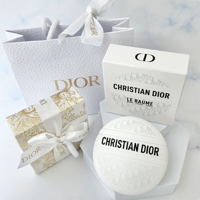 [쇼핑백] [국내백화점] 디올 핸드크림 디올 르 밤 (선물포장), 선물포장, 1개, 50ml