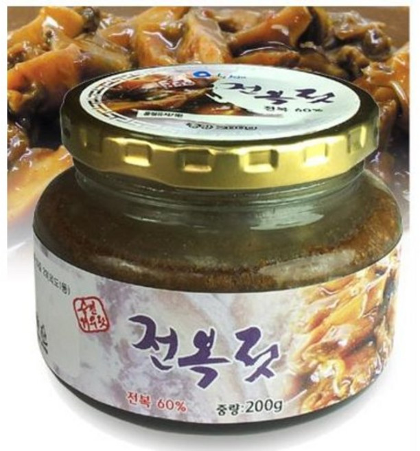 전복살젓 전복젓 전복젓갈, 1개, 450g