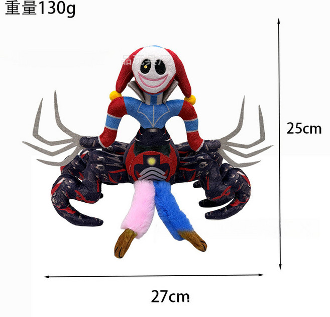 Poppy Playtime 波比的遊戲時間 毛絨公仔, 蜘蛛1006, 1個, 27*25cm