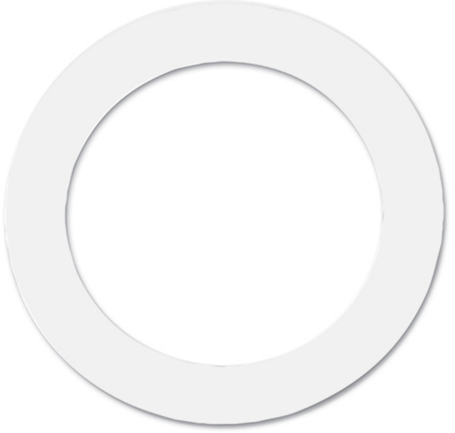 KickPort 베이스드럼홀링 T링 흰색 KP-TRGWH, 1개