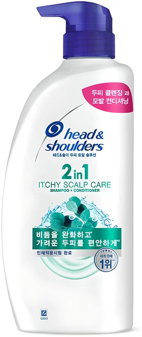 헤드앤숄더 두피 토탈 솔루션 2in1 가려운 두피케어 컨디셔너 겸용 샴푸, 800ml, 1개 - 쿠팡