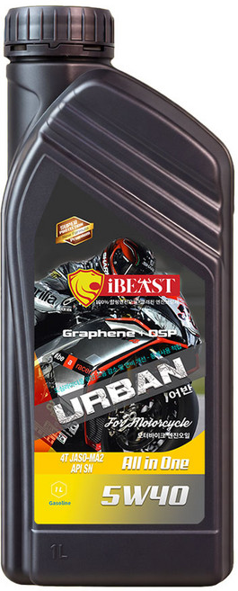아이비스트 오토바이오일 5W40 10W40 10W50 20W50 1L, 1개