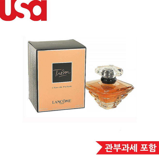 랑콤 향수 오드퍼퓸 TRESOR Eau De Parfum Spray 1.7 oz, 50ml, 1개