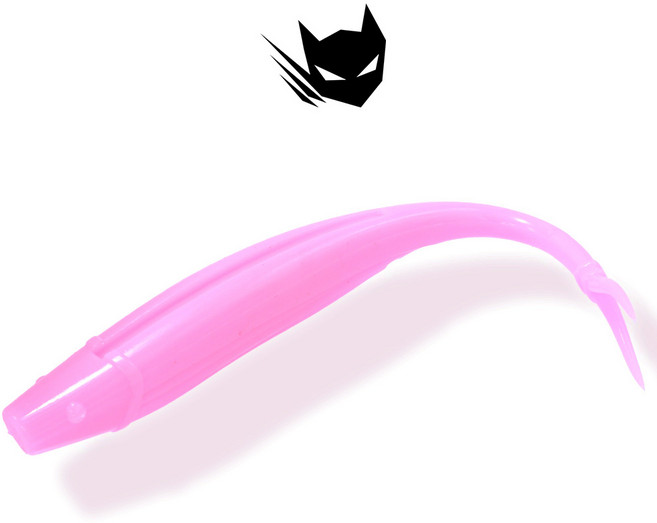 캣츠크로우 모비딕쉐드 12.7cm(5인치) 광따웜 광어다운샷, 037 핑크, 1개