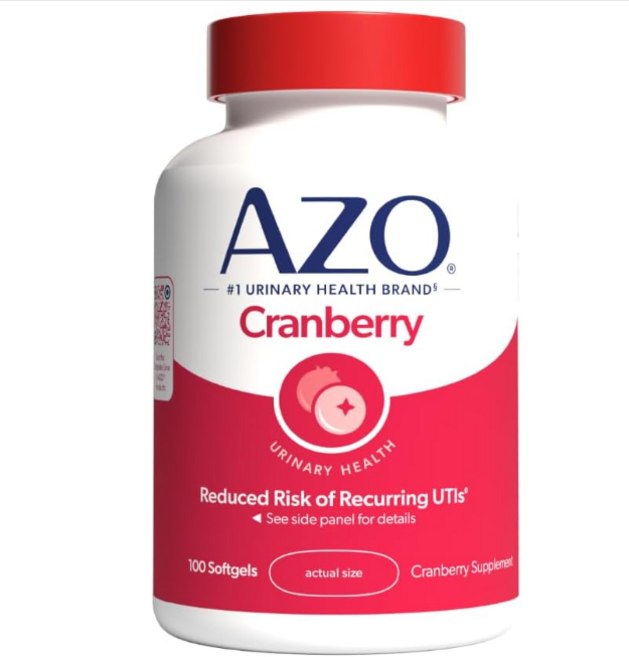 Azo 크랜베리 유리너리 트랙트 헬스 소프트젤, 100정, 2개