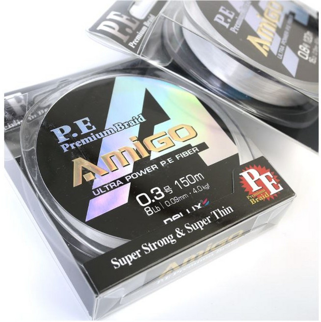 아미고 프리미엄 합사 120m 150m 0.2호 0.3호 0.5호 0.8호 1호 1.2호 1.5호 1.8호 2호