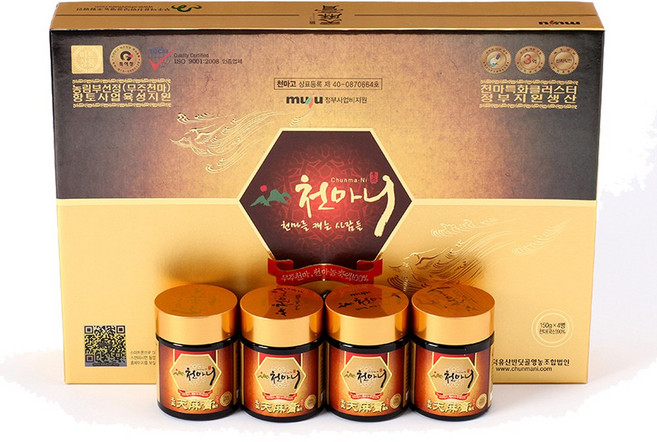 천마고 명품골드150gx4병, 1개, 600g