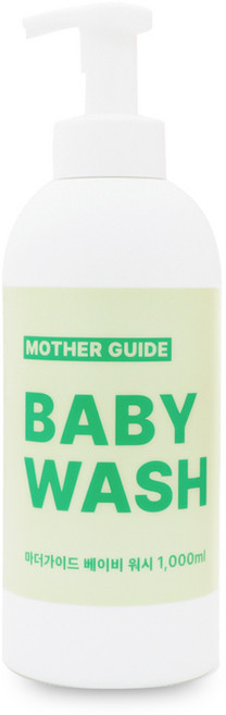 마더가이드 탑투토 베이비워시 올인원클렌저, 1개, 1L