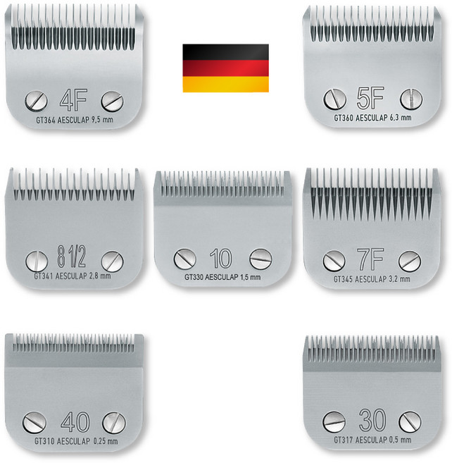 에스클랍 7종 클리퍼날 에스쿨랍(AESCULAP) KM2 KM5 KM10 하인이거 모우져 앤디스 오스타 호환 가능 독일정식수입 정품, 40(0.25mm), 1개