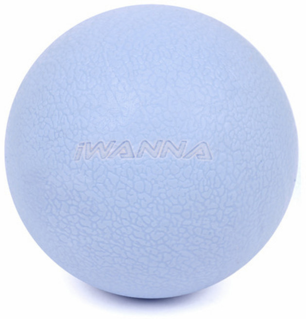 아이워너 TPE 싱글 마사지 볼, Skyway Blue, 1개