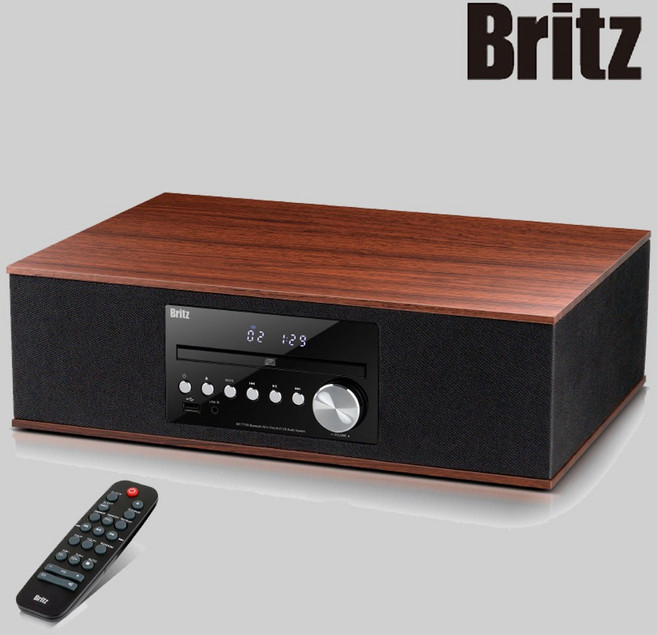 브리츠 블루투스 CD플레이어 미니 무선 레트로 아기 라디오 스피커 BZ-T7750