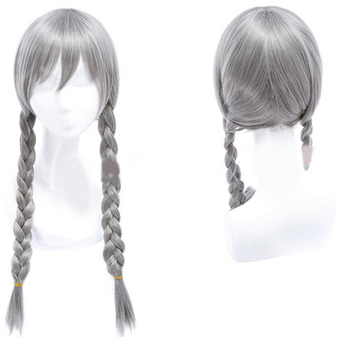 5월 졸업사진 졸사 촬영 분장 의상 주토피아 주디 코스프레 할로윈 의상 코스튬 가발, 단독 주디 가발, M