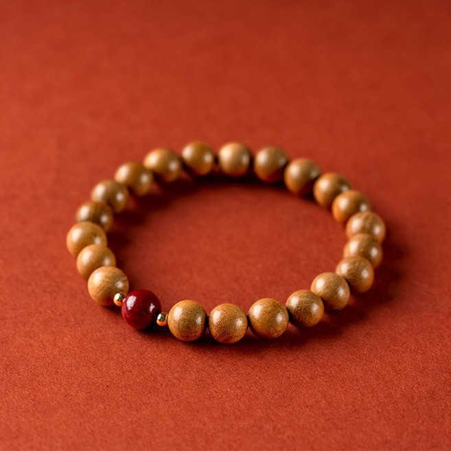 J1 硃砂手串 佛珠手串 本命年手鍊 古風手鍊 轉運珠手珠 辟邪助運 招財開運手串 化太歲衝太歲 平安轉運手鏈