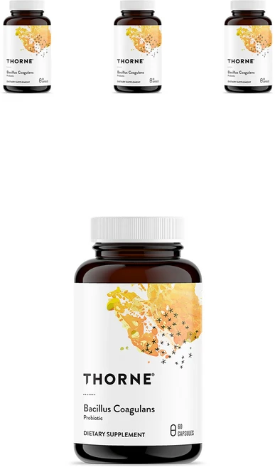 쏜리서치 바실루스 코아귤런스 프로바이오틱 캡슐, 60정, 4개 - 쿠팡