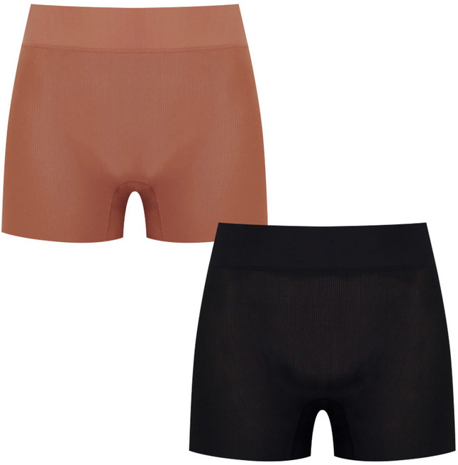 물랑루즈 프리커팅 노라인 여성 드로즈 위생팬티 2매 세트 SN757