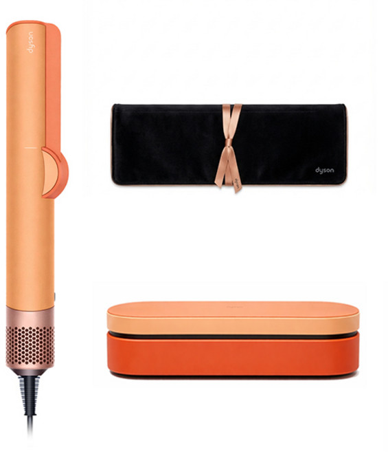 [국내정품/무상AS] 다이슨 에어스트레이트 스트레이트너 (세라믹 아프리콧/토파즈) 보관케이스 + 여행용 파우치 구성