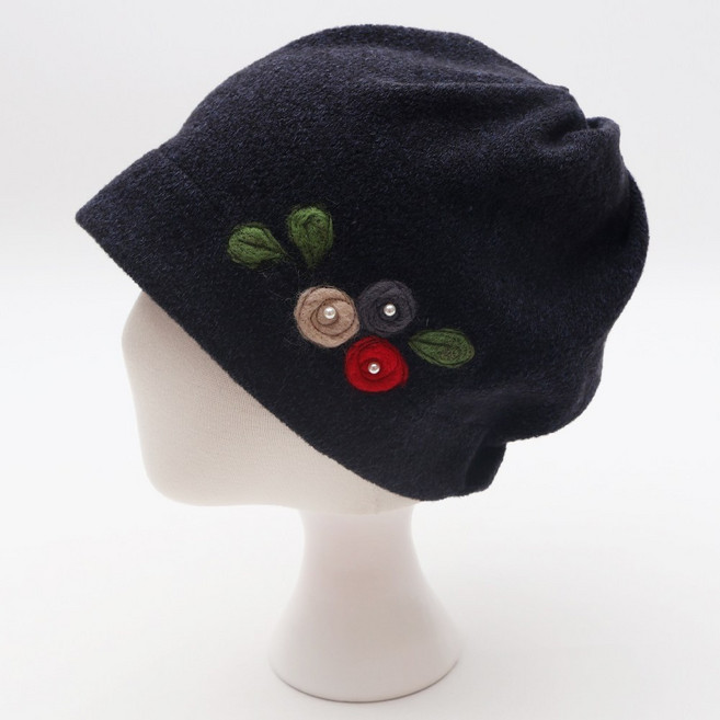 에스랑 멜리아 항암 여성 가을 겨울 중년 엄마 할머니 비니 모자