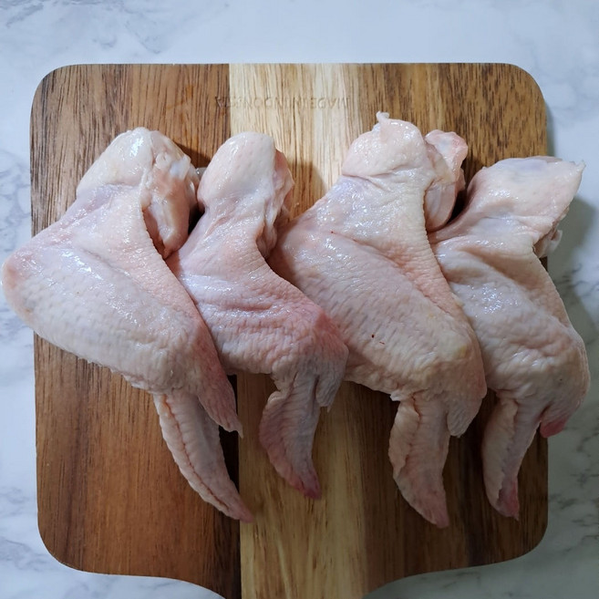 국내산 냉장 닭날개 무염지 부분육 통날개 1kg (포장단위5kg), 1개