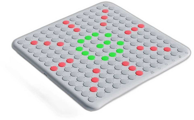 AI바둑 전자 바둑 2인용 휴대용 게임기 오목 보드게임, 다기능 체스판 (체스 6종 + 퍼즐 5종), 1개