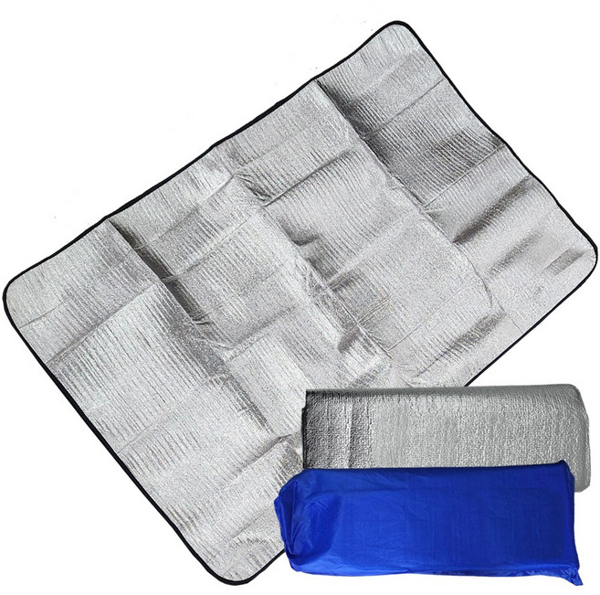 야외용 양면 은박돗자리 피크닉매트 야외용돗자리 휴대용 소풍 방수 공원피크닉 중/대형/특대형/모서리고정팩4P, 종류