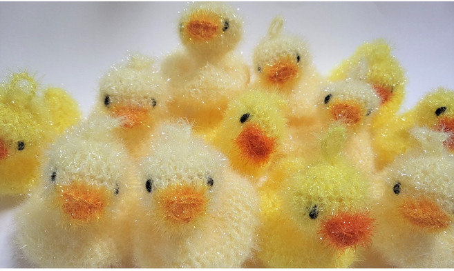 [ WINSOME ] 오리수세미 뜨개수세미 호빵수세미 캐릭터수세미 핸드메이드 손뜨개 국내산 아크릴 집들이 선물 답례품, 1. 연노랑, 1개, 1개