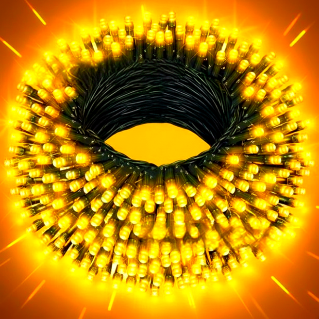 크리스마스 야외 실내 겸용 방수 LED 전구 조명 줄조명 200구 500구 1000구, 2개, 1000구 100m