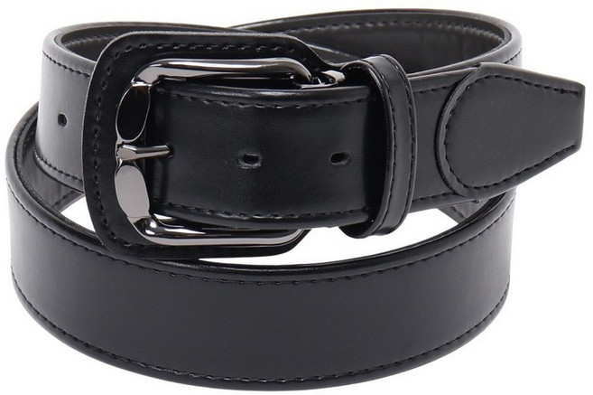 미즈노 남성 야구 스트레이트 벨트 12JYAV0409 - 컬러 블랙 146211, FF