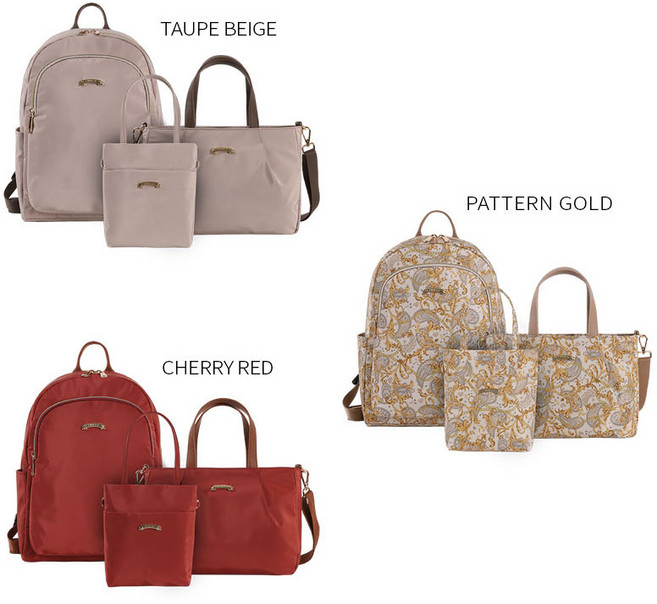 트래커 에버라스트 3종세트 여성 경량 백팩+토트백+미니백 가벼운 나일론가방 KEITH 나들이 여행