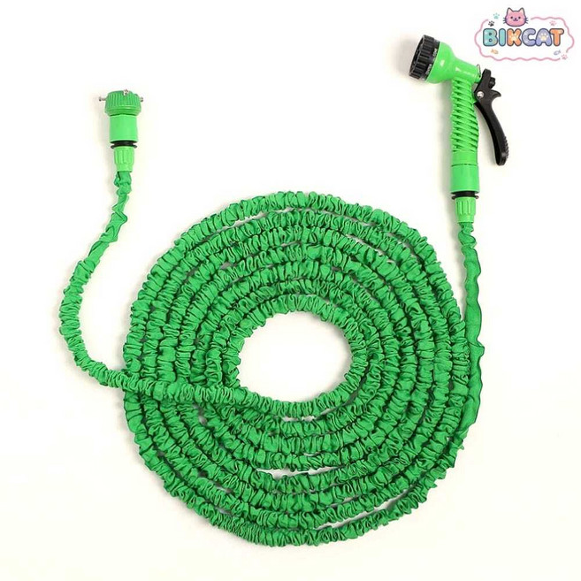 매직호스 5M 3배 확장 스프레이건 세차 고압 정원 물 빅캣마켓
