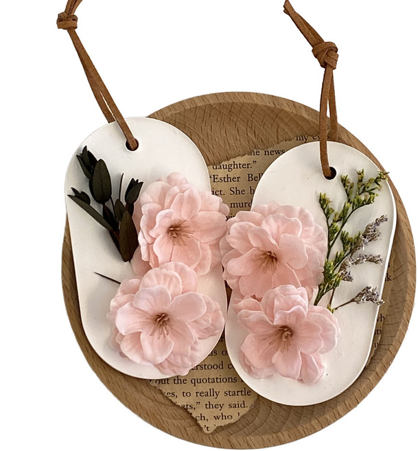 DIY 벚꽃 석고방향제 만들기 키트, 블랙베리&베이