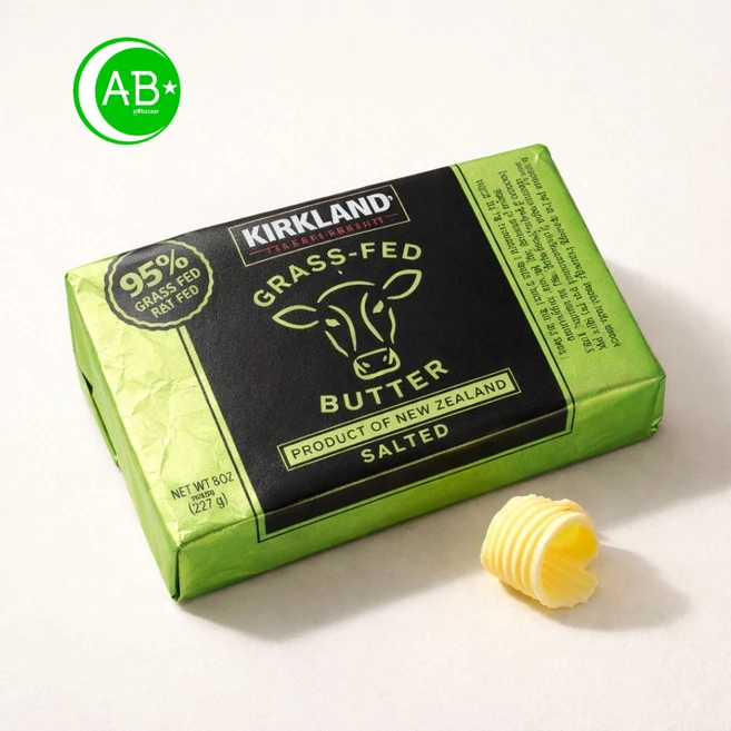 Kirkland Grass-Fed Salted Butter 커클랜드 목초 가염 버터, 227g, 1개 - 쿠팡