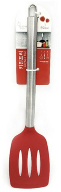 키친프리 실리콘 사각구멍뒤집게, 4개