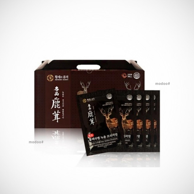 프리미엄 녹용진액 고함량 농축환 30포 직장인 활력충전 선물용