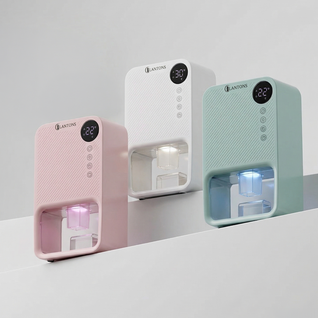 랜턴스 미니제습기 저소음 원룸 화장실 욕실 드레스룸 습기제거, 화이트