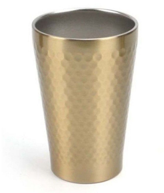 셀럽하우스 티타늄컵 실용적인 이중 티타늄 머그컵 보온보냉컵 와이드280ml, 낮은와이드280ml