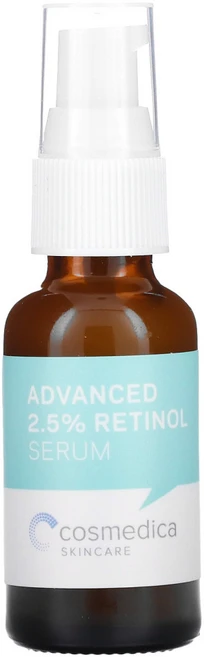 Cosmedica Skincare 어드밴스드 2.5% 레티놀 세럼 30ml(1oz) 2팩, 1개, 30ml - 쿠팡