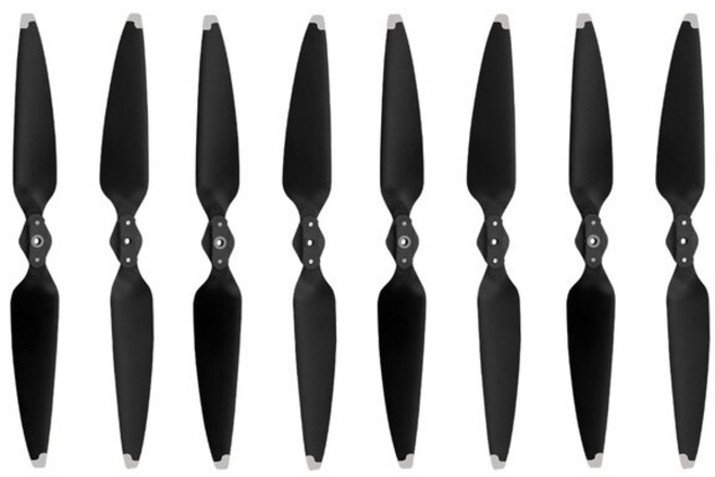 드론 날개 DJI 에어 3 저소음 퀵 릴리스 접이식 블레이드 쌍, 6.4 pairs Silver, 1개