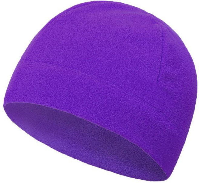 겨울 안전모 방한 귀덮개 모자 내피모자 안전모, 1개, 퍼플