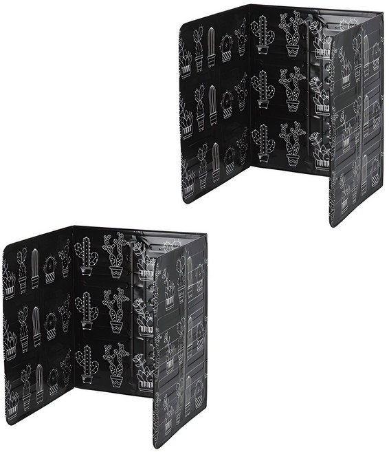 아리코 가스레인지 인덕션 오염방지 가림막 블랙, 2개