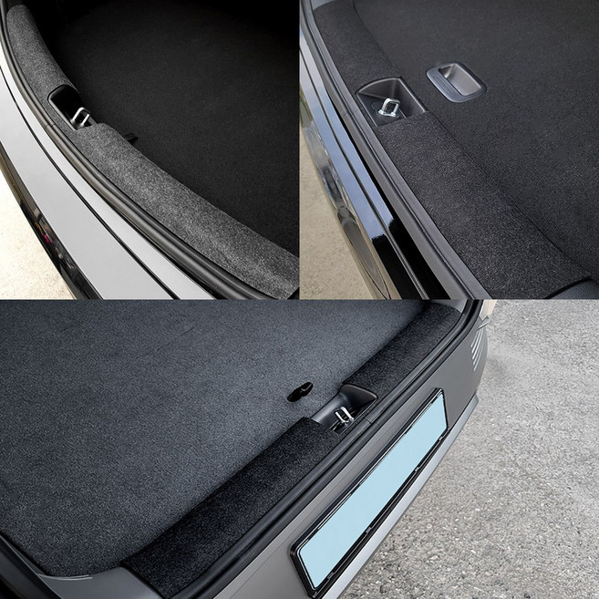 자동차 실내스크래치방지 부위별, 싼타페TM 2018~2020 트렁크스텝커버