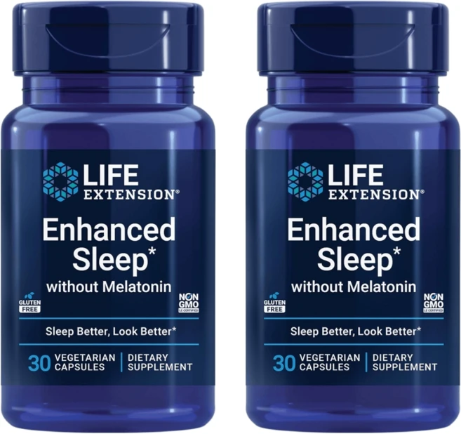 라이프익스텐션 식물성 멜라토닌 Sleep 30캡슐 2개, 30정 - 쿠팡