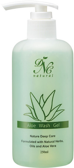 내츄럴코리아 알로에 워시 겔, 250ml, 1개