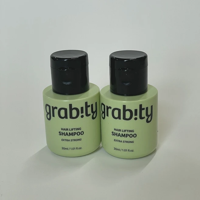 그래비티 샴푸 카이스트 엑스트라스트롱 출산후 탈모완화 볼륨케어 미니, 2개, 30ml - 쿠팡