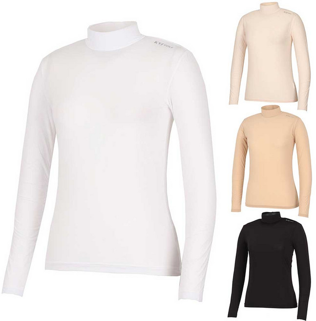 [김영주골프] 여성 기능성 쿨링 자외선차단 냉감 이너티셔츠 KLMLQT01