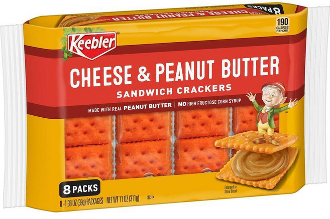 Keebler 키블러 샌드위치 크래커 325ml(8팩)