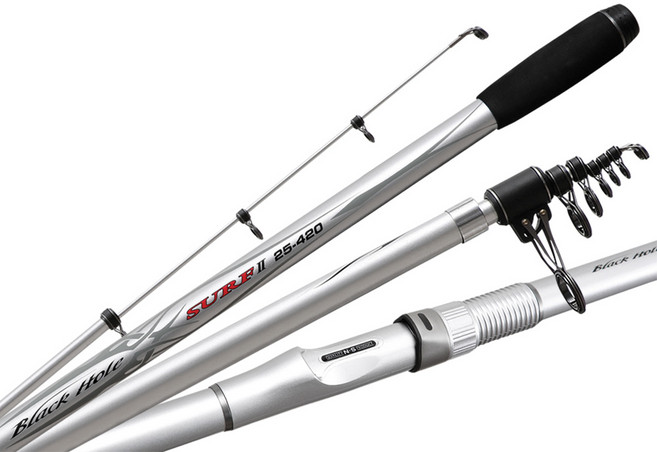 NS 블랙홀 서프 2 민물 겸용 원투 뽑기식 로드 낚싯대