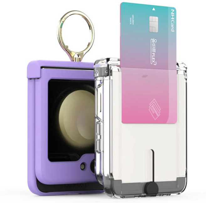 갤럭시 Z플립6 Z플립5 Z플립4 Z플립3 케이스 링 고리 힌지 보호 카드 수납