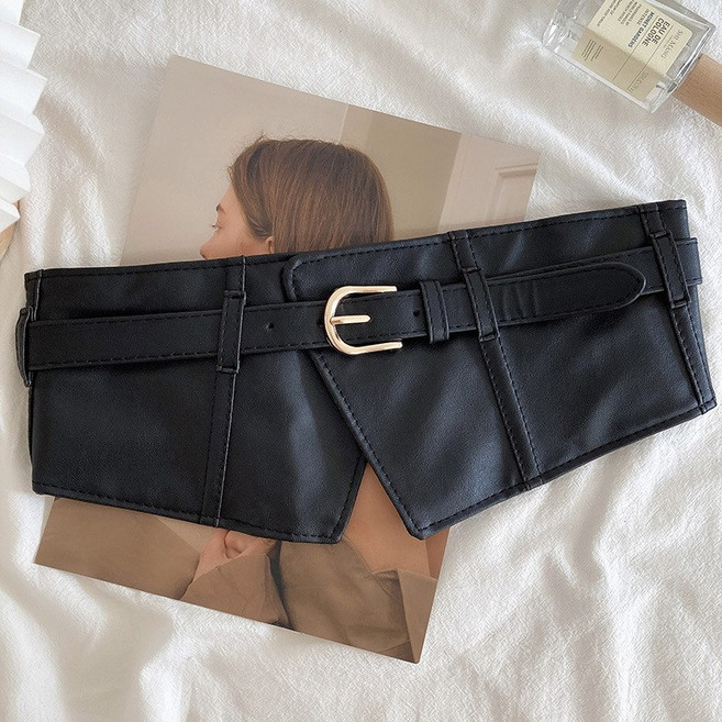 별하늘 여성 코트용 허리띠 원피스 스판 벨트