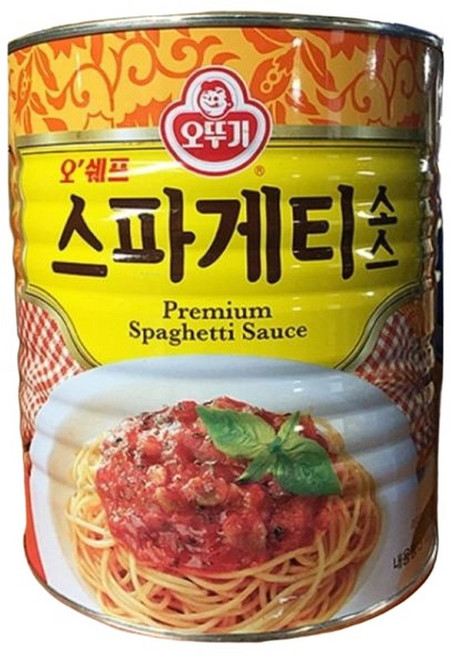스파게티소스(오뚜기 3k)/스파게티양념/업소용스파게티소스/스파게티소스/파스타소스/파스타양념/파스타양, 1개, 3kg